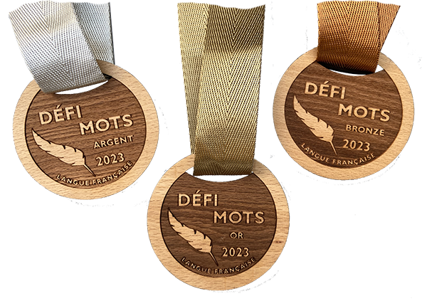 Médailles Défi'Mots